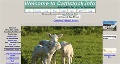 Desktop Screenshot of cattistock.info